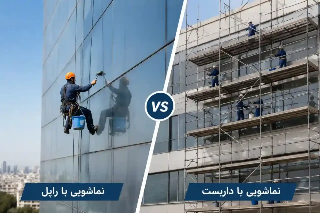 مقایسه نماشویی با راپل و داربست 🧗‍♂️🏗️