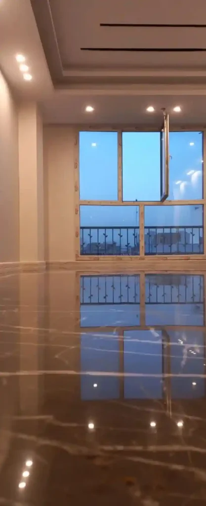 کفسابی در قائمشهر 09114676410 🏙️ | 9 نکته کاربردی برای احیای سنگهای قدیمی و نوسازی کف ساختمان 6 کف آینه ای در قائمشهر